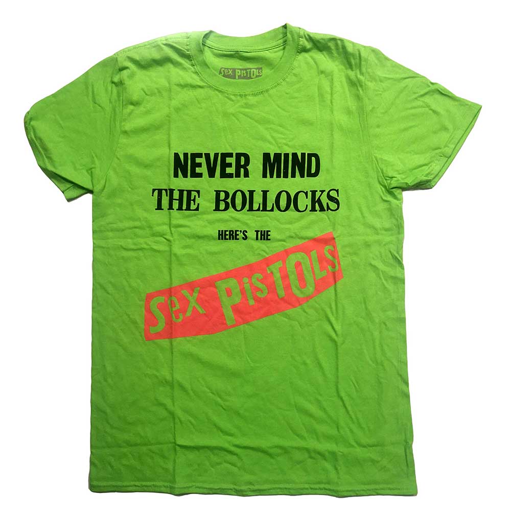 Tričko Sex Pistols - NMTB Original Album, Unisex,Zelená,XXL