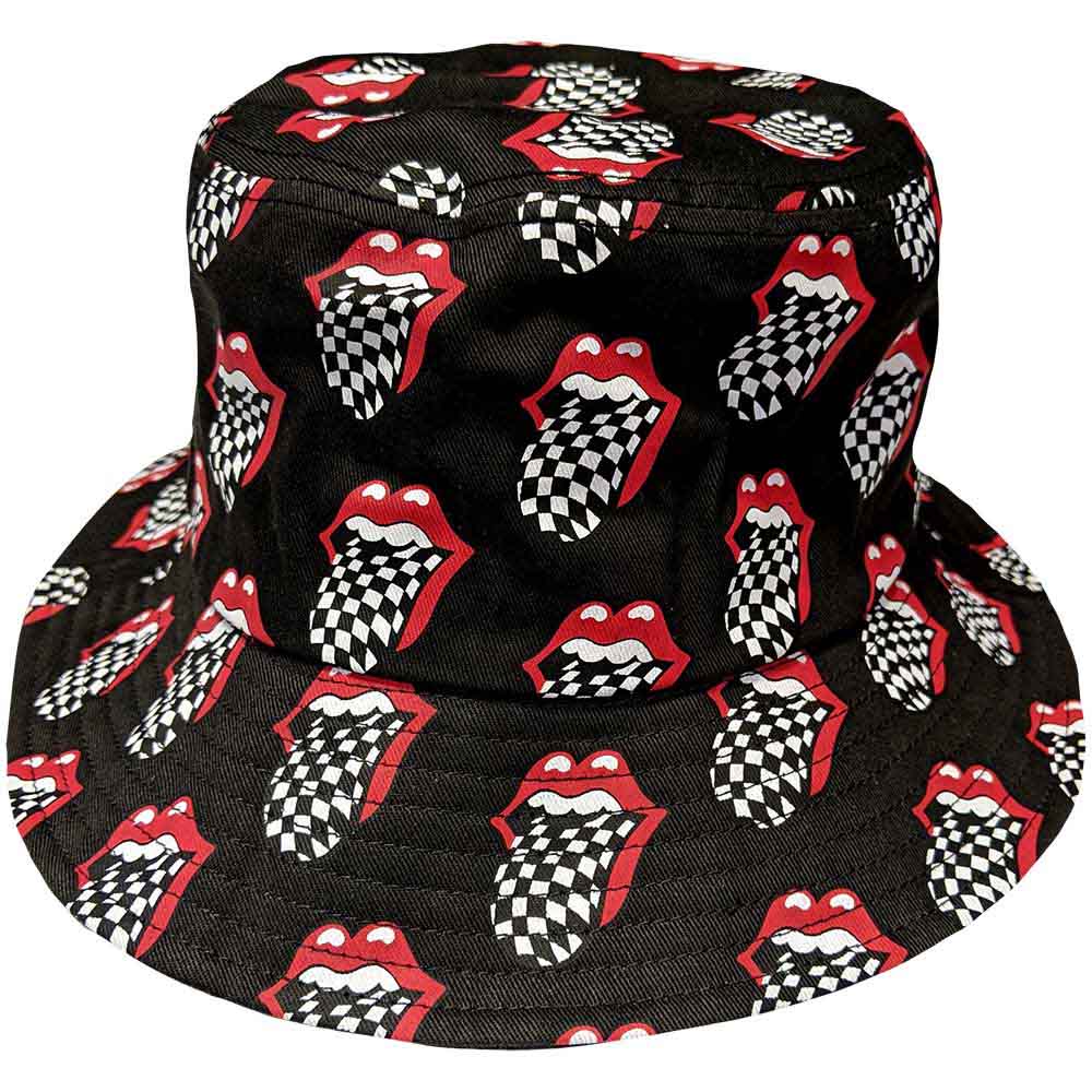Klobúk The Rolling Stones - Checker Tongue Pattern, Unisex,Šedá,L/XL