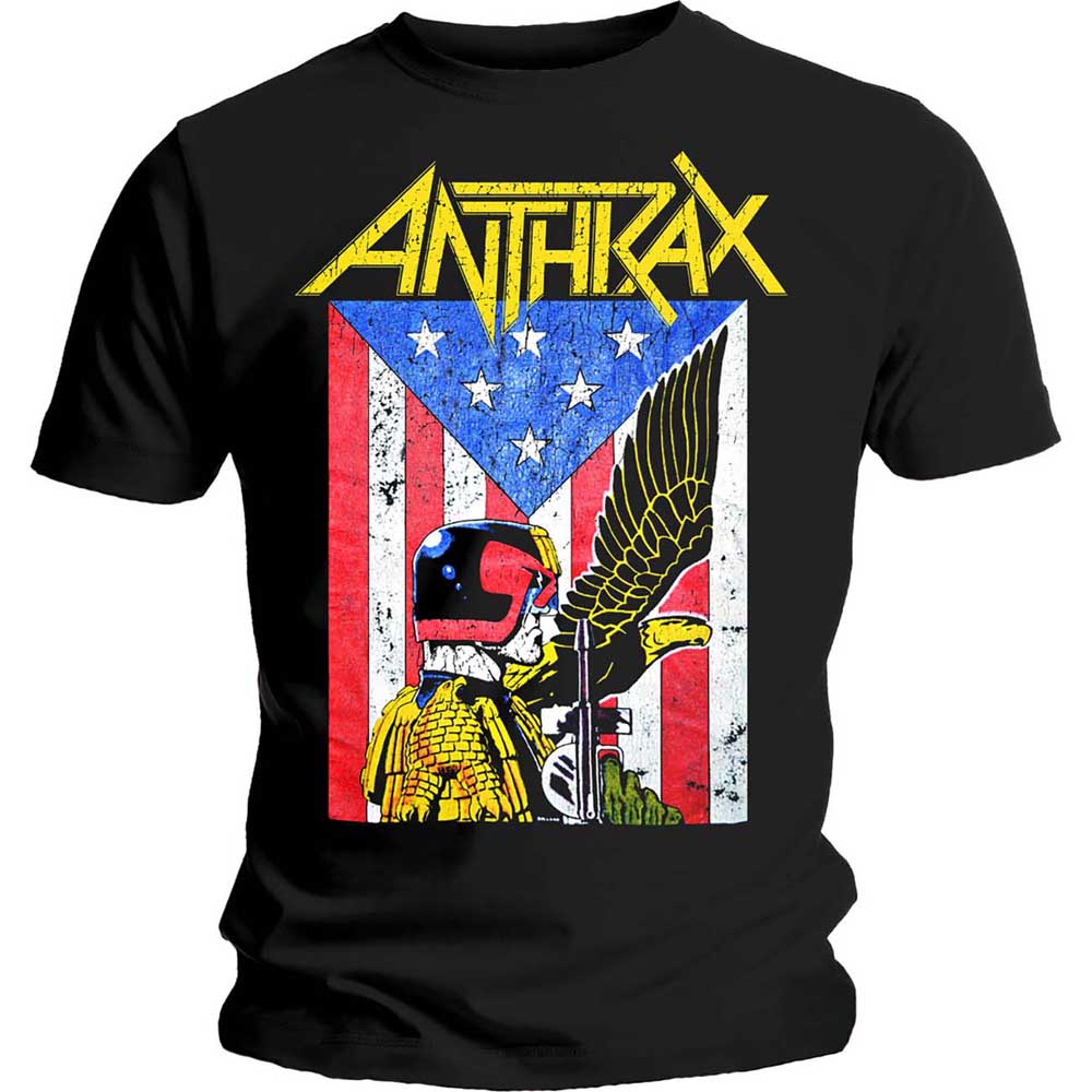 Tričko Anthrax - Dread Eagle, Unisex,Čierna,S
