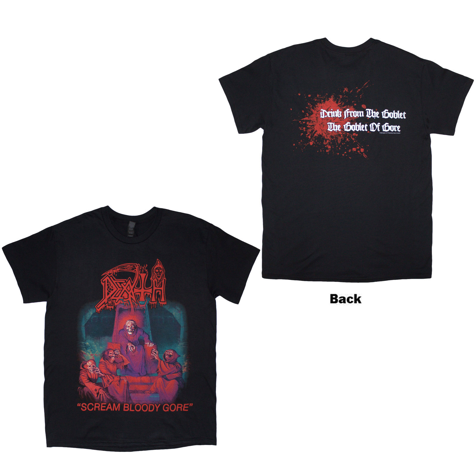 Tričko Death - Scream Bloody Gore, Unisex,Čierna,XL