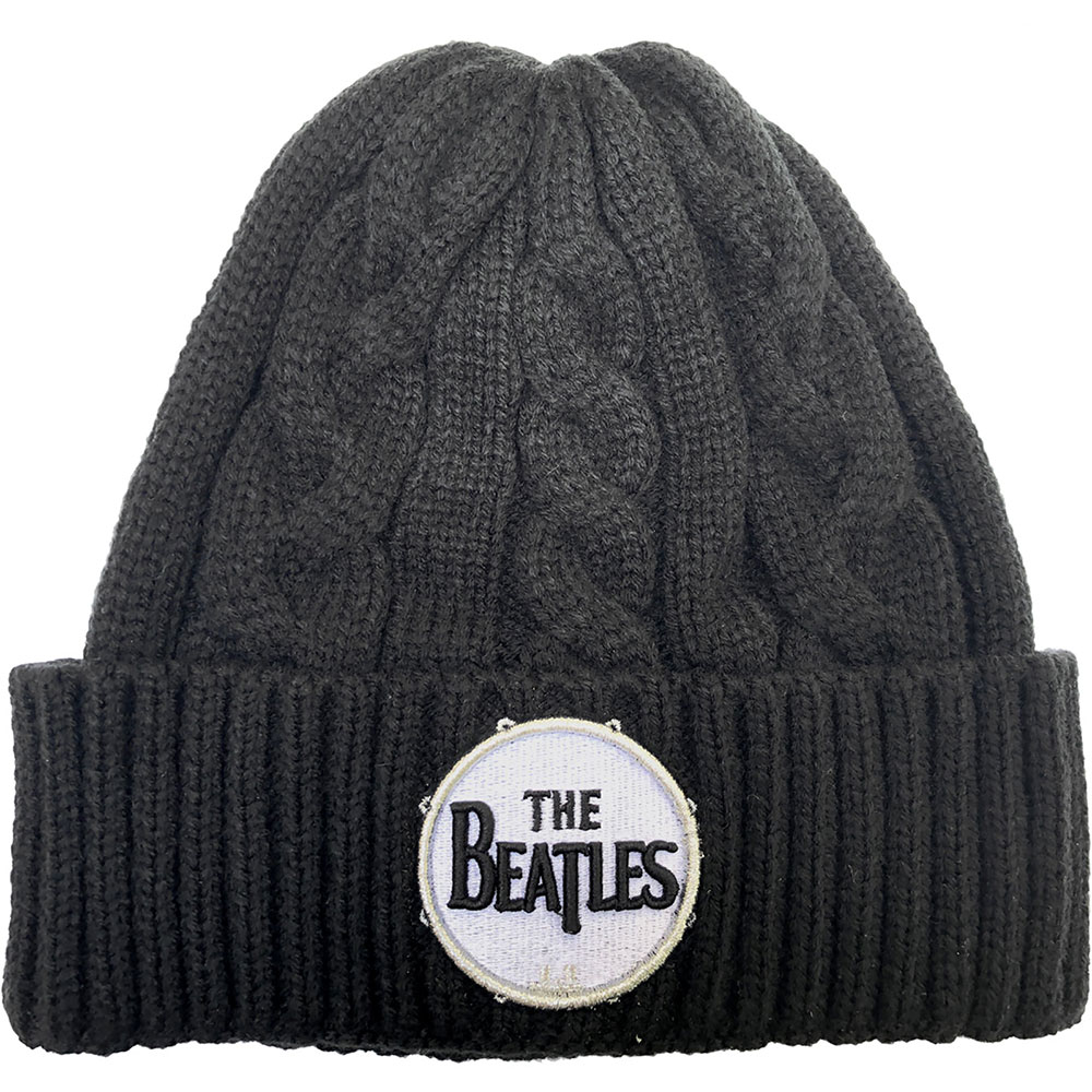Čapica The Beatles - Drum Logo, Unisex,Čierna,Univerzálna