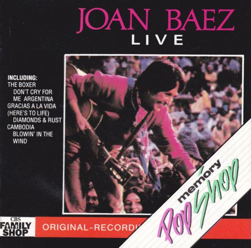 CD Joan Baez - Live