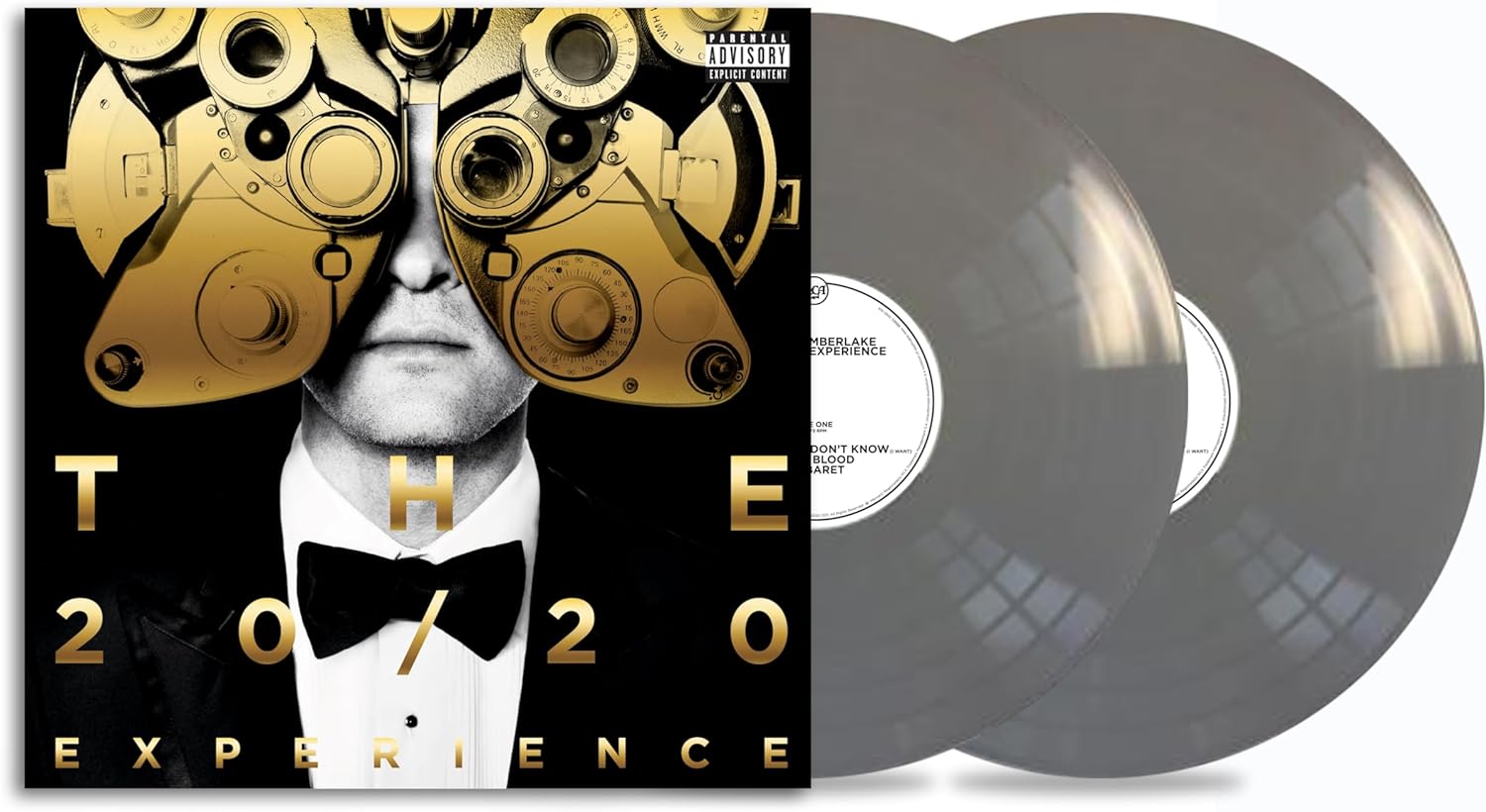 Vinyl Justin Timberlake - The 20/20 Experience (Silver Vinyl)