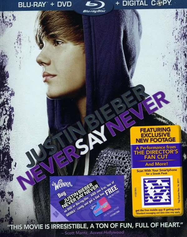 Blu-ray Justin Bieber - Never Say Never