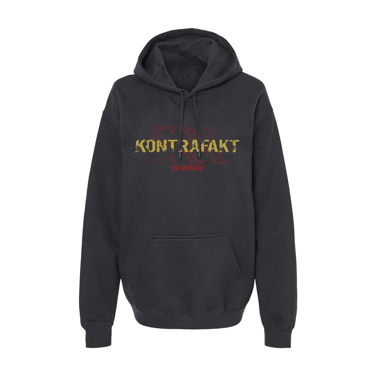 Mikina Kontrafakt - E.R.A. 20th Anniversary, Unisex,Čierna,XXL