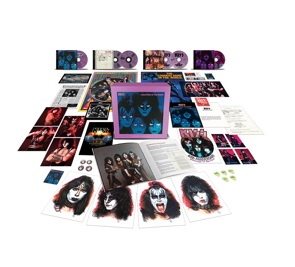 CD Kiss - Creatures of the Night (40th Anniversary Remastered Edition) (Super Deluxe)