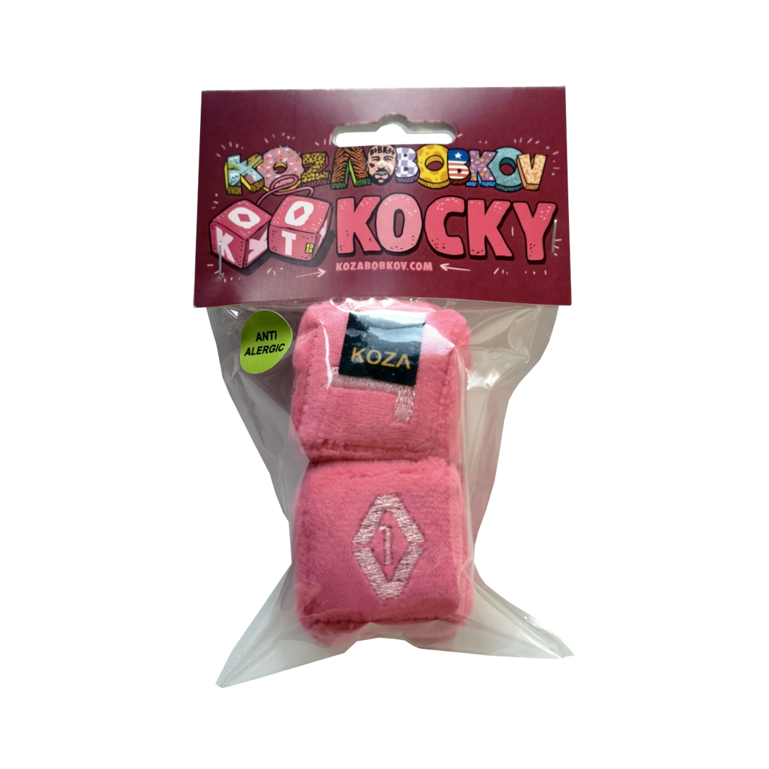 Vôňa do auta Koza Bobkov - Plyšové kocky K*k*t