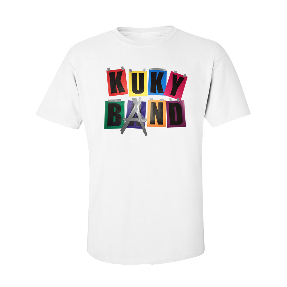 Tričko Kukyband - Kukyband, Muž,Biela,3XL