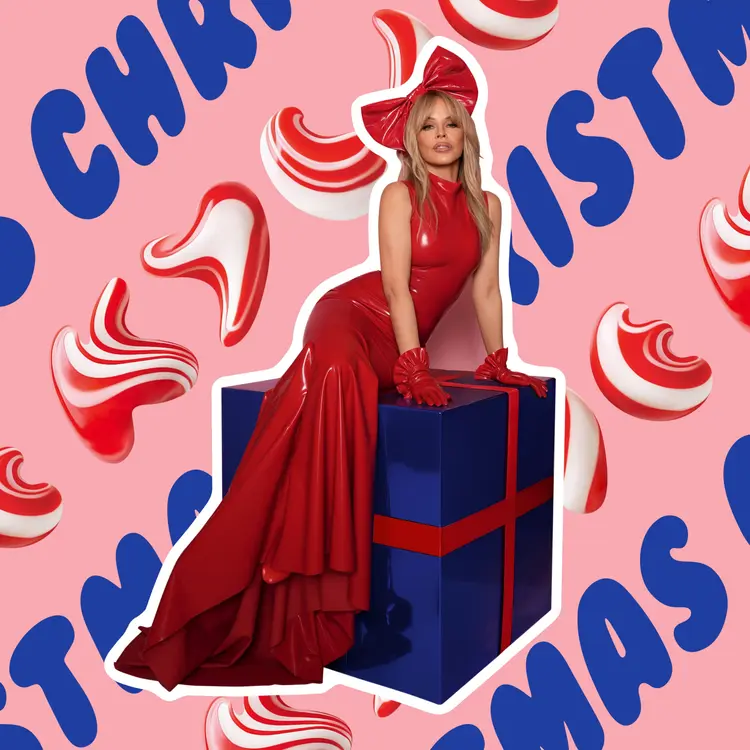 Vinyl Kylie Minogue - Kylie Christmas (Fully Wrapped) (Transparent Red Vinyl)
