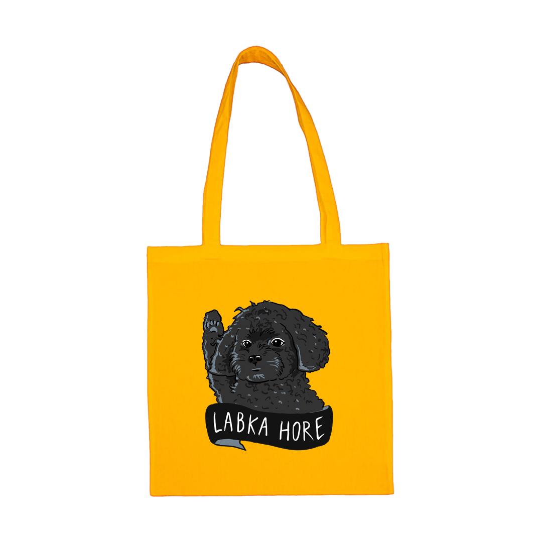 Taška Labka Hore - Anička, Unisex,Pastelová žltá,Univerzálna