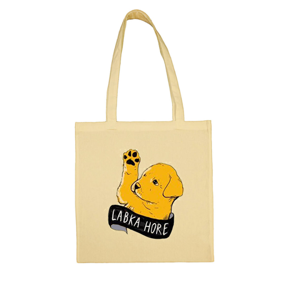 Taška Labka Hore - Ťapko, Unisex,Natural,Univerzálna