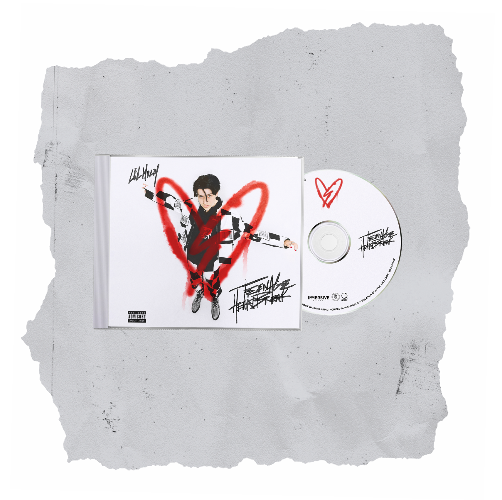 CD Lil Huddy - Teenage Heartbreak