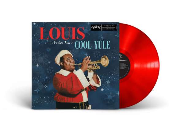 Vinyl Louis Armstrong - Louis Wishes You a Cool Yule (Red Vinyl)