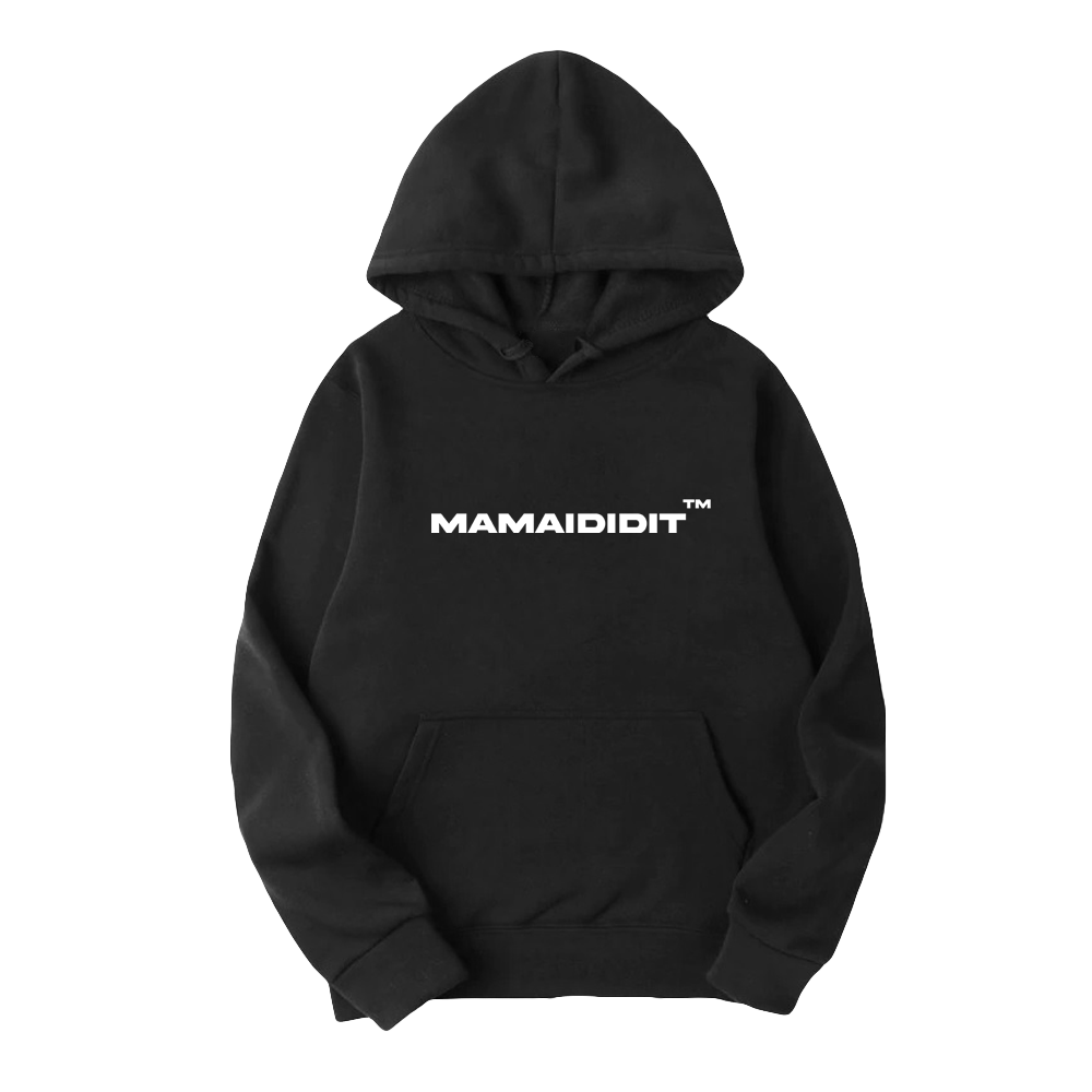 Mikina Luca Brassi10x - mamaididit, Unisex,Black,3XL