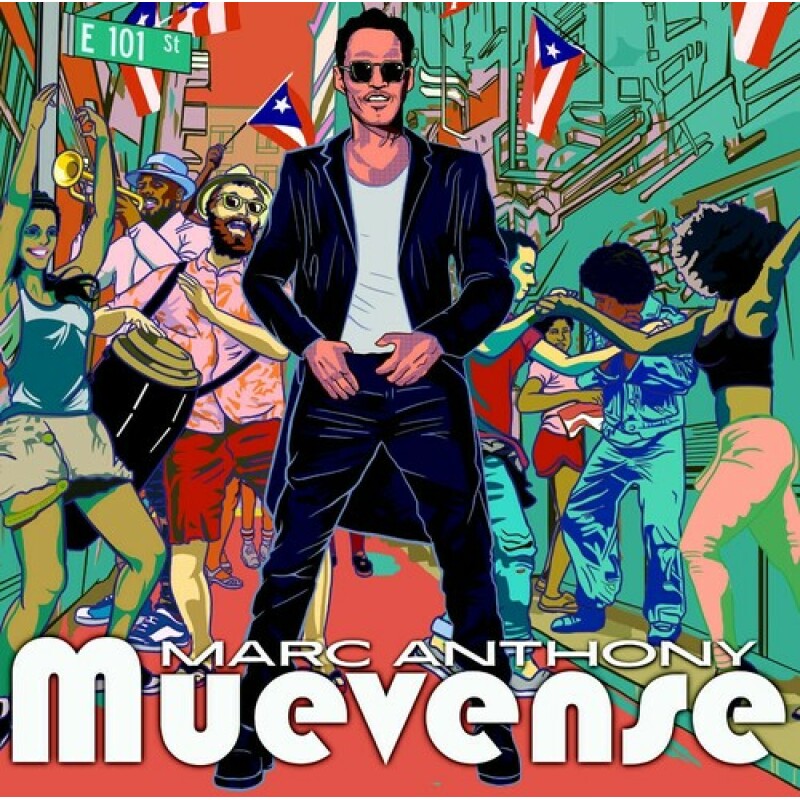 Vinyl Marc Anthony - Muevense