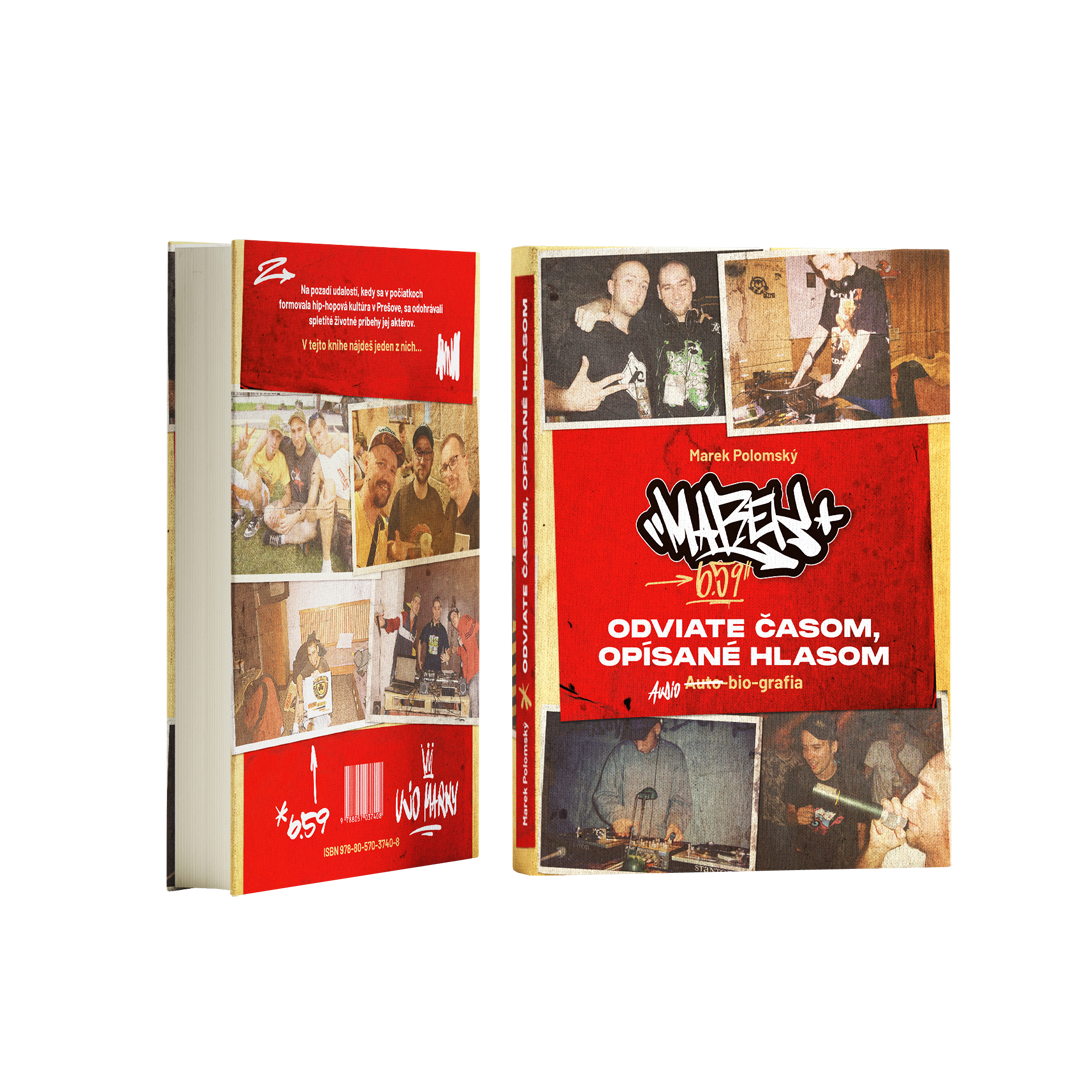 Kniha Marek6.59 - Odviate časom, opísané hlasom