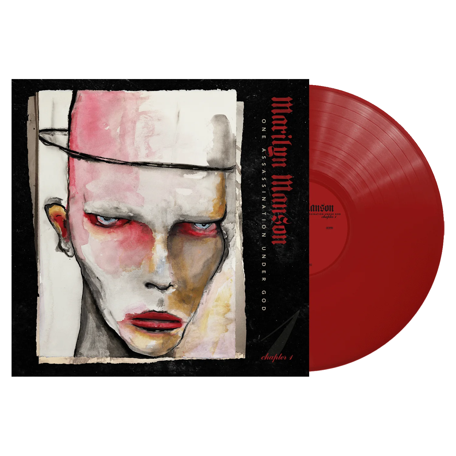 Vinyl Marilyn Manson - One Assassination Under God - Chapter 1 (Red Vinyl)
