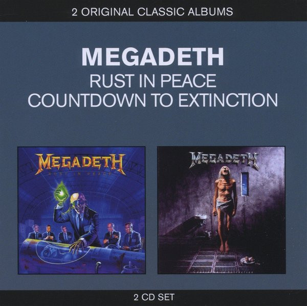 CD Megadeth - Rust In Peace / Countdown To Extinction (Box Set)
