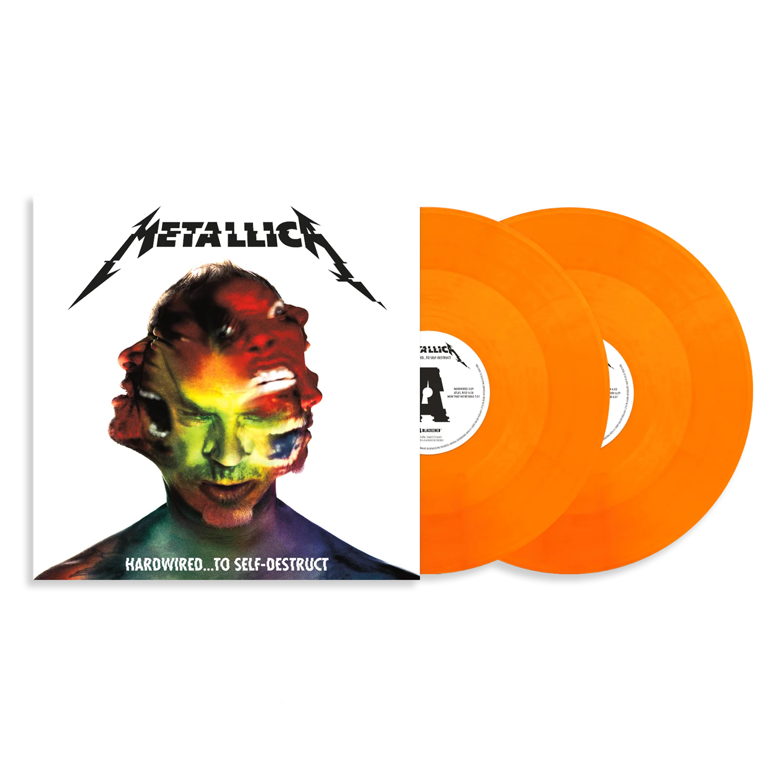 Vinyl Metallica - Hardwired…To Self-Destruct (Flame Orange Vinyl)