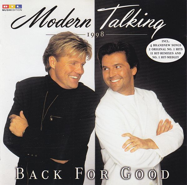 CD Modern Talking - Back For Good (The 7th Album)