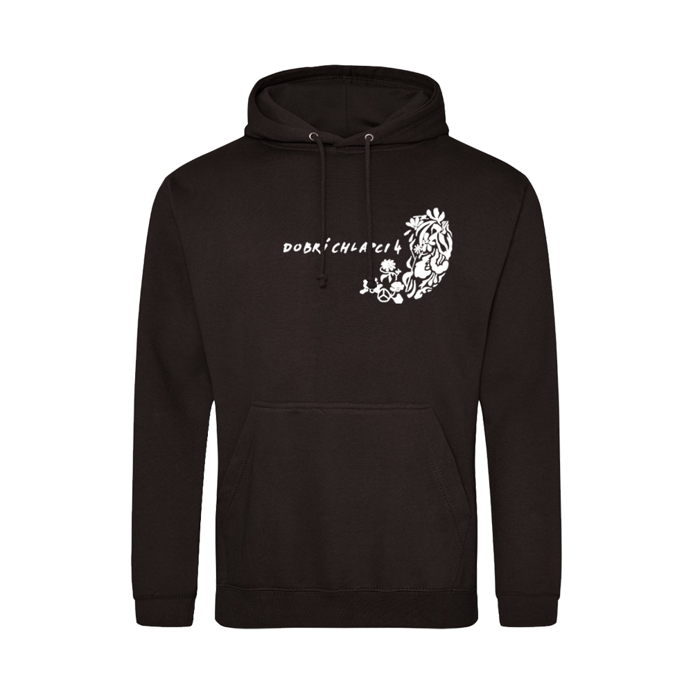 Mikina Moja Reč - Dobrí Chlapci 4, Unisex,Black,3XL