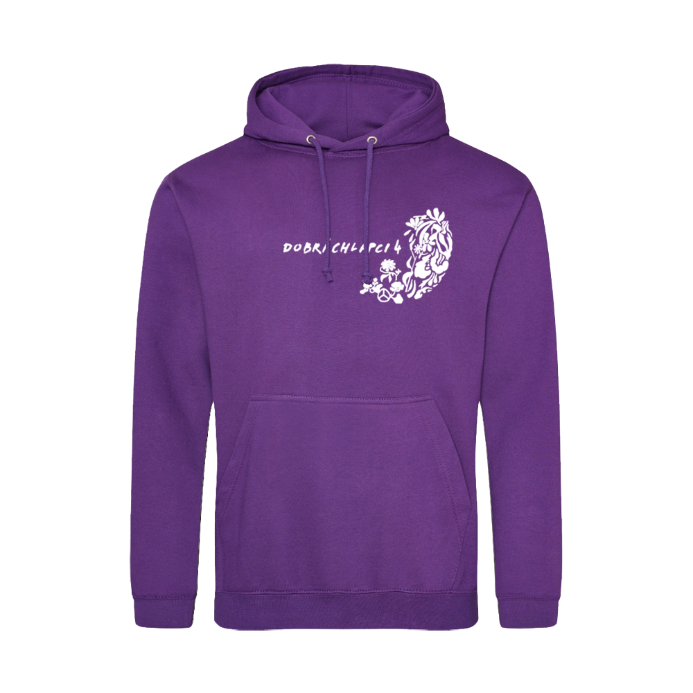 Mikina Moja Reč - Dobrí Chlapci 4, Unisex,Fialová,M