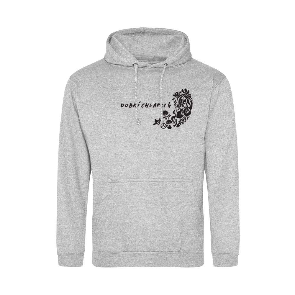 Mikina Moja Reč - Dobrí Chlapci 4, Unisex,Šedá,XXL