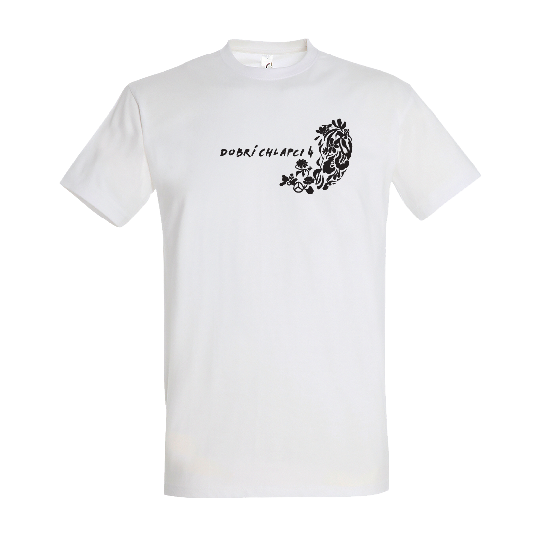 Tričko Moja Reč - Dobrí Chlapci 4, Unisex,Biela,XXL