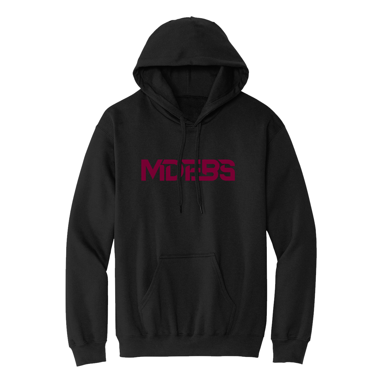 Mikina Moja Reč - DELIK & BENGERER - MDFBS BASIC PURPLE, Unisex,Čierna,3XL
