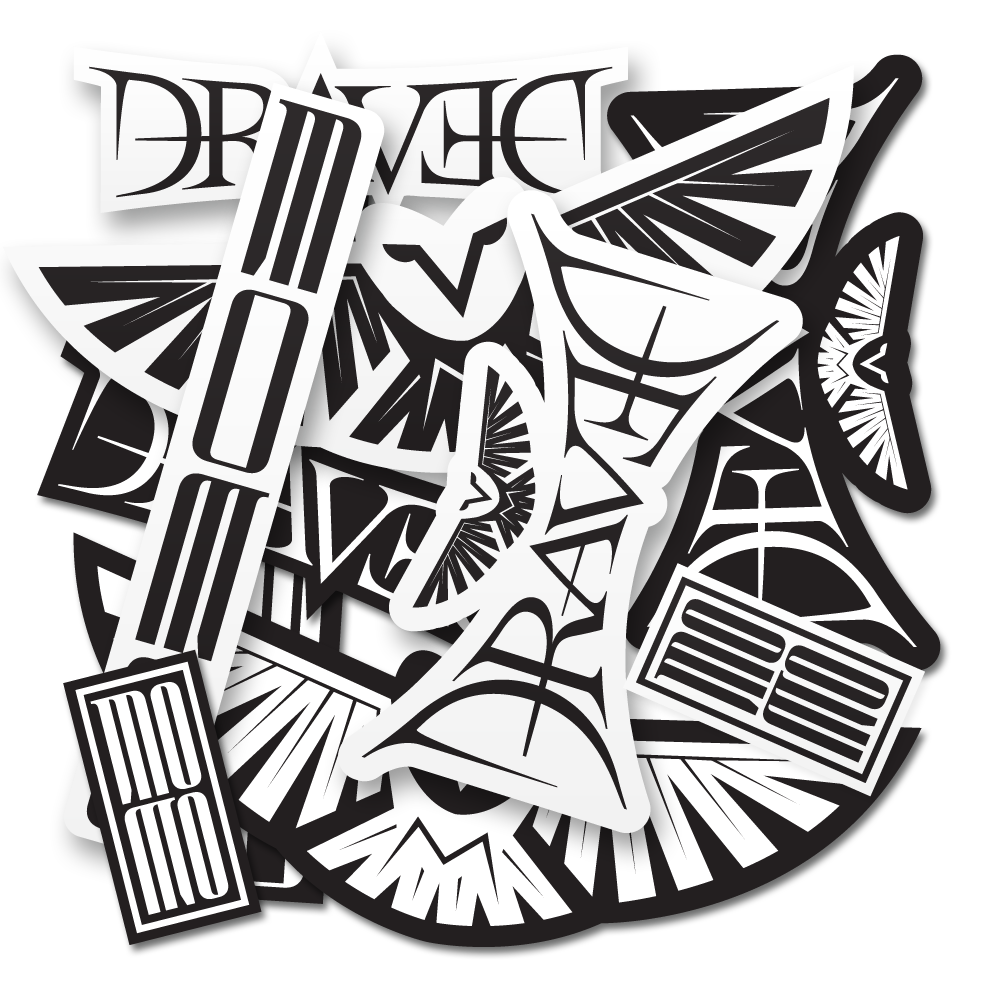 Nálepky Momo - Dravec