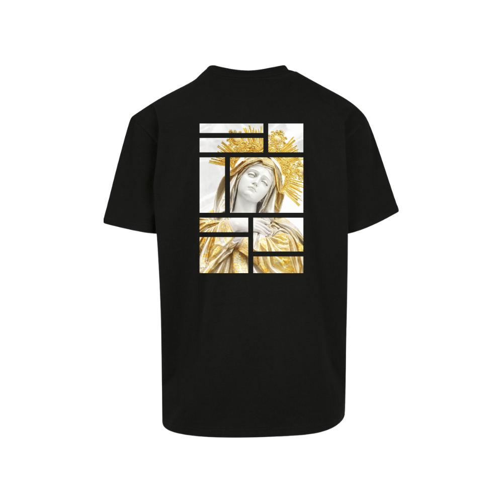 Tričko Momo - Madonna art premium, Unisex,Čierna,3XL