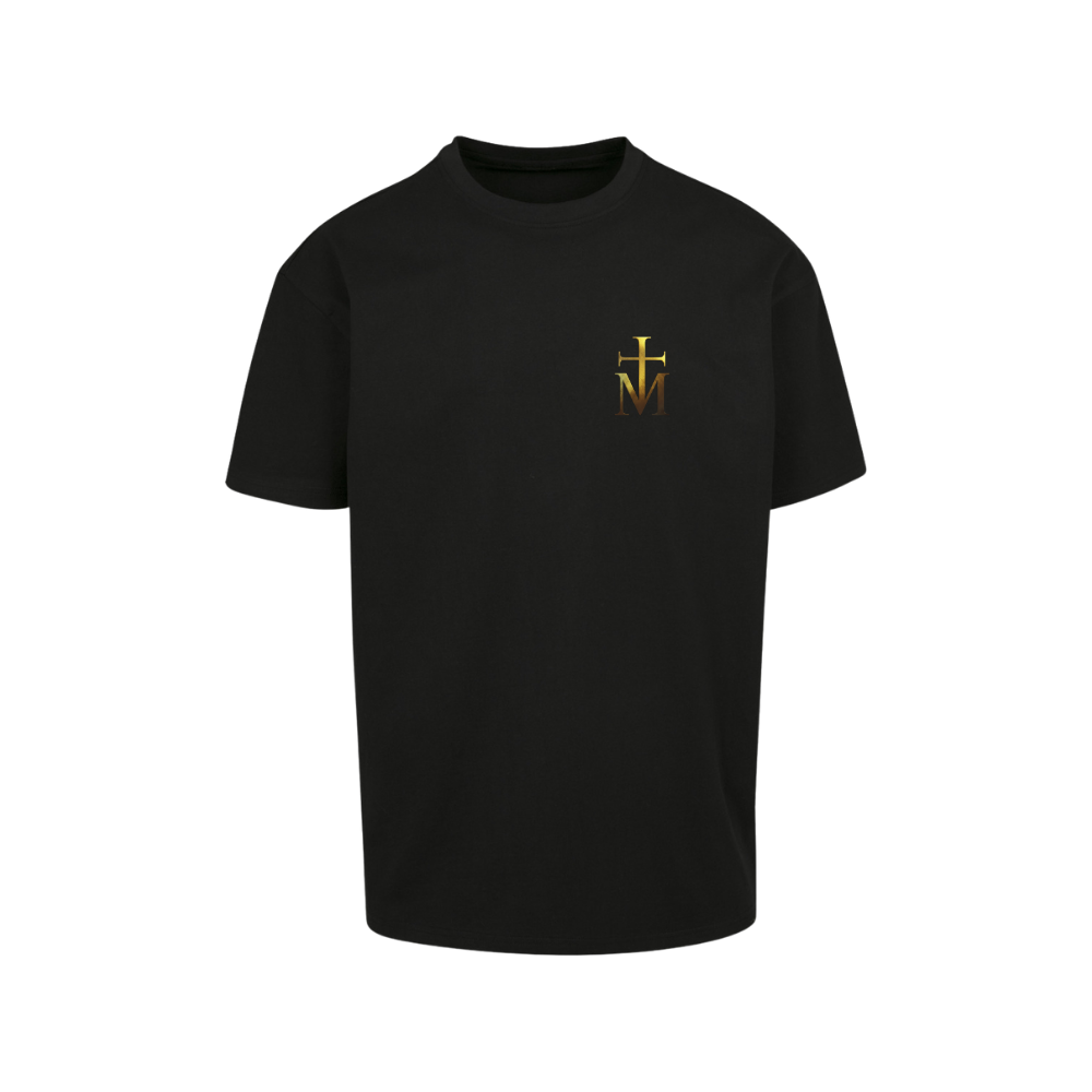 Tričko Momo - Milovaný logo premium, Unisex,Čierna,3XL