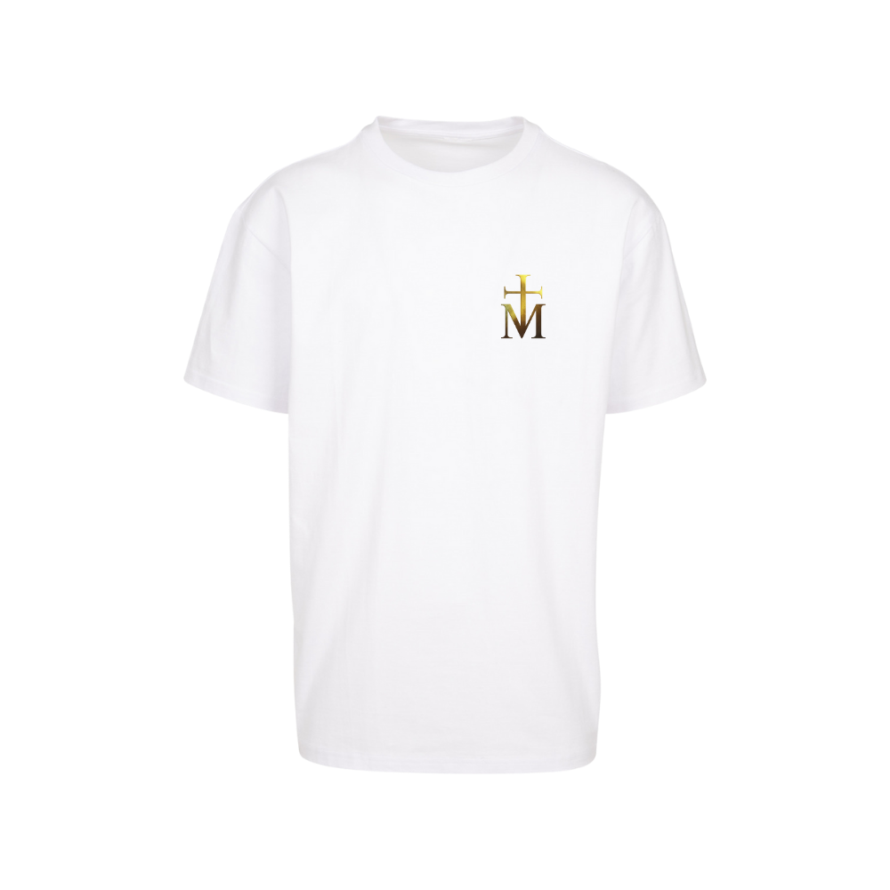 Tričko Momo - Milovaný logo premium, Unisex,Biela,3XL