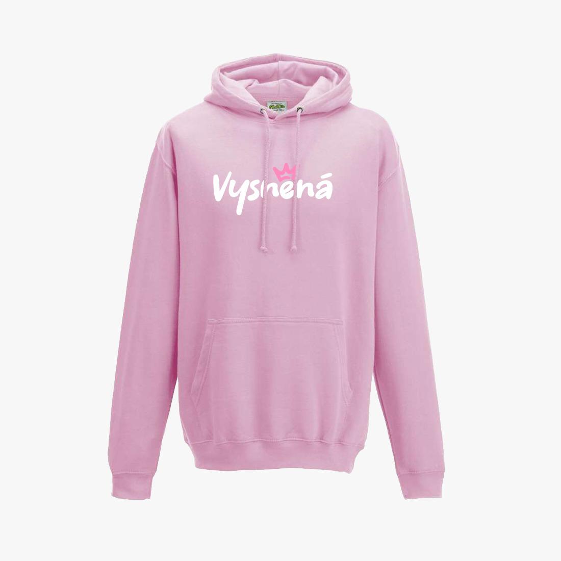 Mikina Monika Bagárová - Vysněná, Unisex,Ružová,3XL