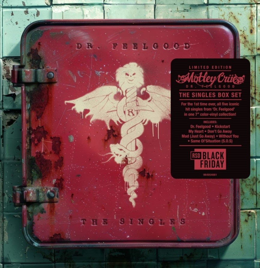 Vinyl Motley Crue - Dr. Feelgood (35th Anniversary Edition) (Singles Box Set) (7" Vinyl)