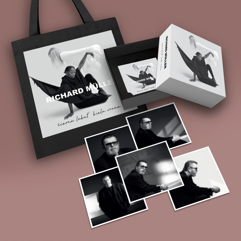 CD Richard Müller - Čierna labuť, biela vrana (Deluxe Box Set)