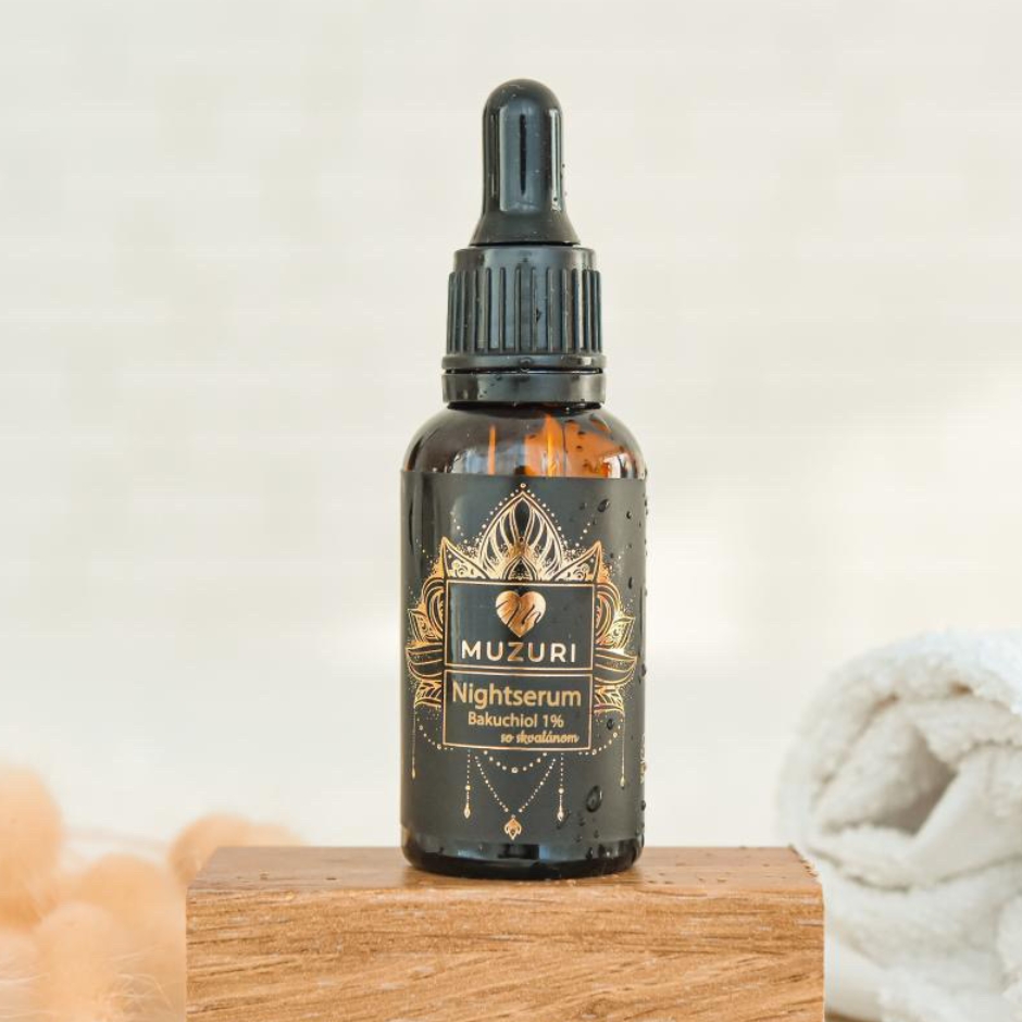Nightserum Bakuchiol 1% so skvalanom