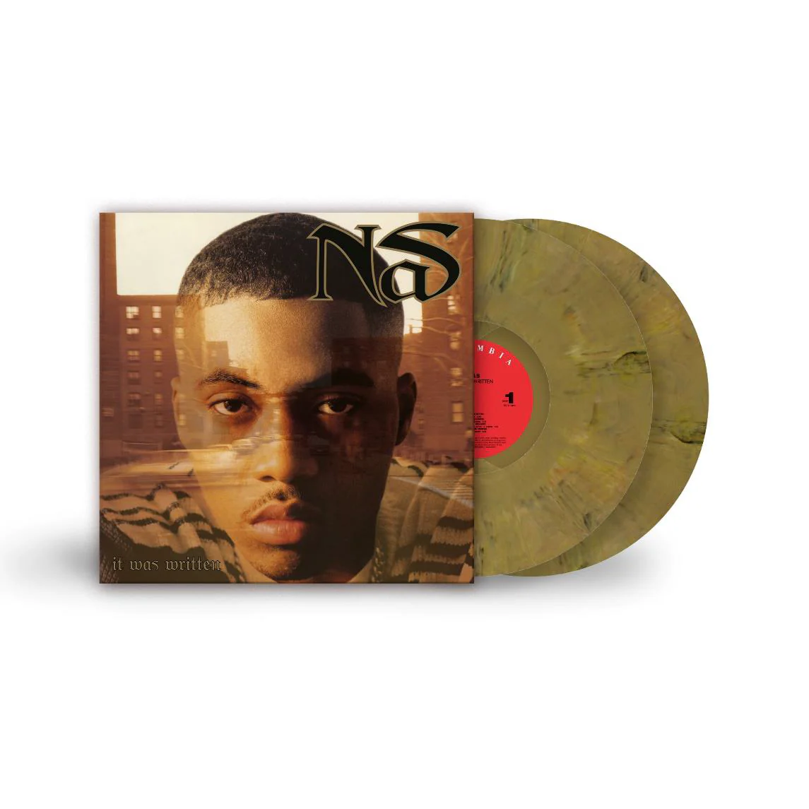 Vinyl Nas - It Was Written (Gold/Black Marbled Vinyl)