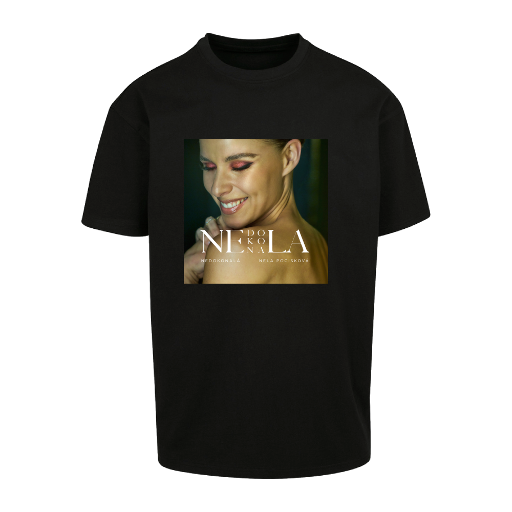 Tričko Nela Pocisková - Cover, unisex,Čierna,3XL