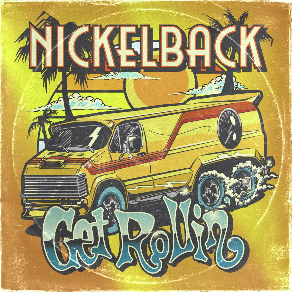 Vinyl Nickelback - Get Rollin (Blue Galaxy Vinyl)