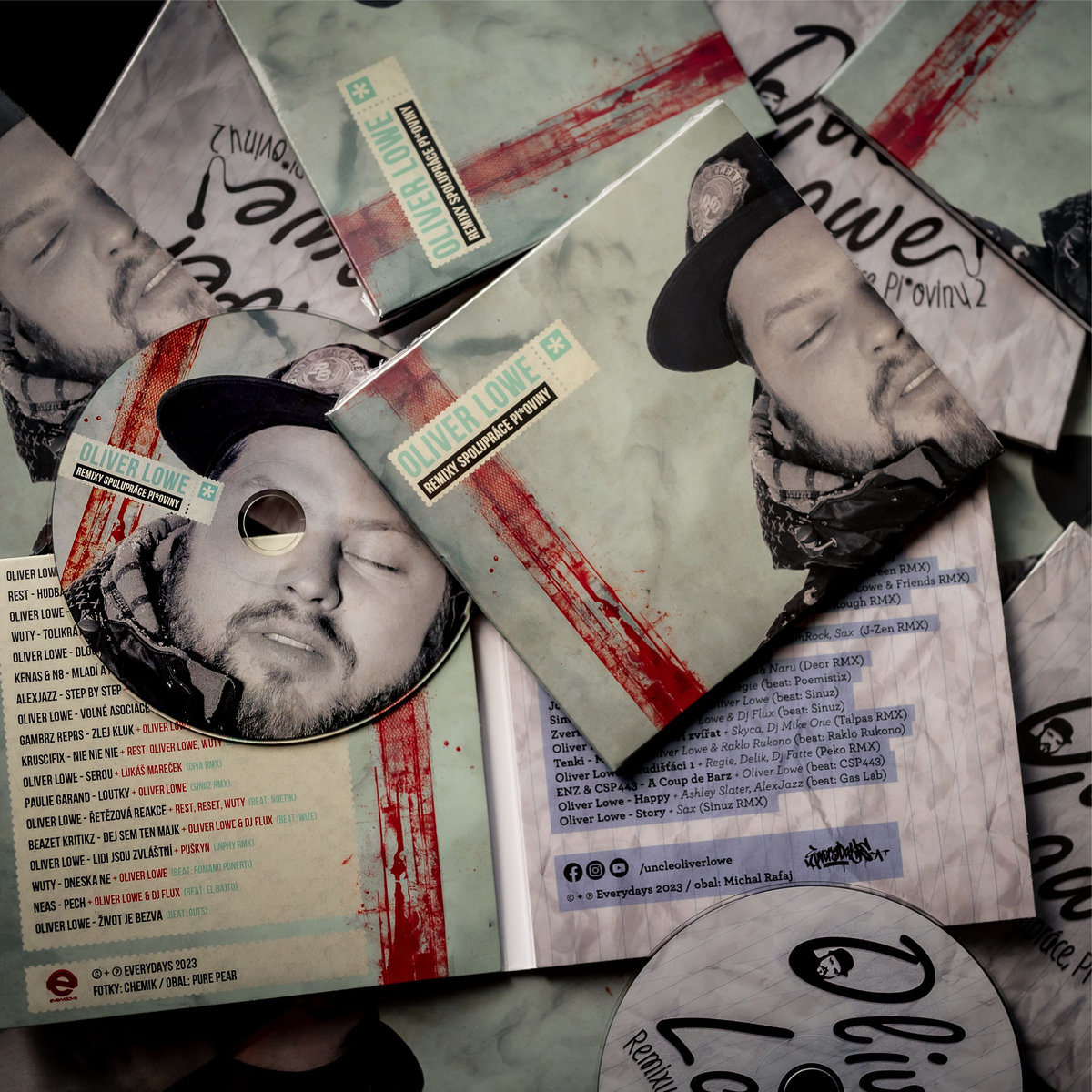 CD Oliver Lowe - Remixy, Spolupráce, Pi*oviny 1 & 2