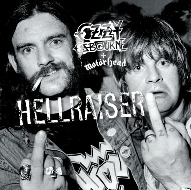 Vinyl Ozzy Osbourne - Ozzy Osbourne + Motörhead - Hellraiser (10" Black Vinyl) (30th Anniversary Release)