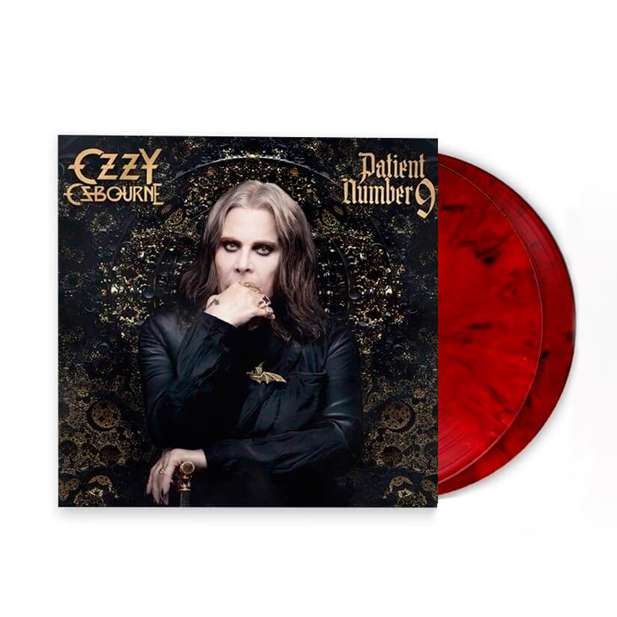 Vinyl Ozzy Osbourne - Patient Number 9 (Transparent Red & Black Marble Vinyl)