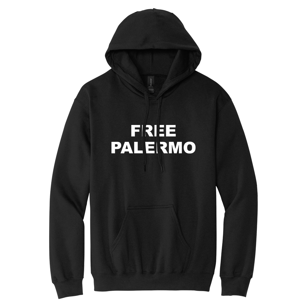 Mikina Palermo - FREE PALERMO HOODIE, Unisex,Čierna,XXL