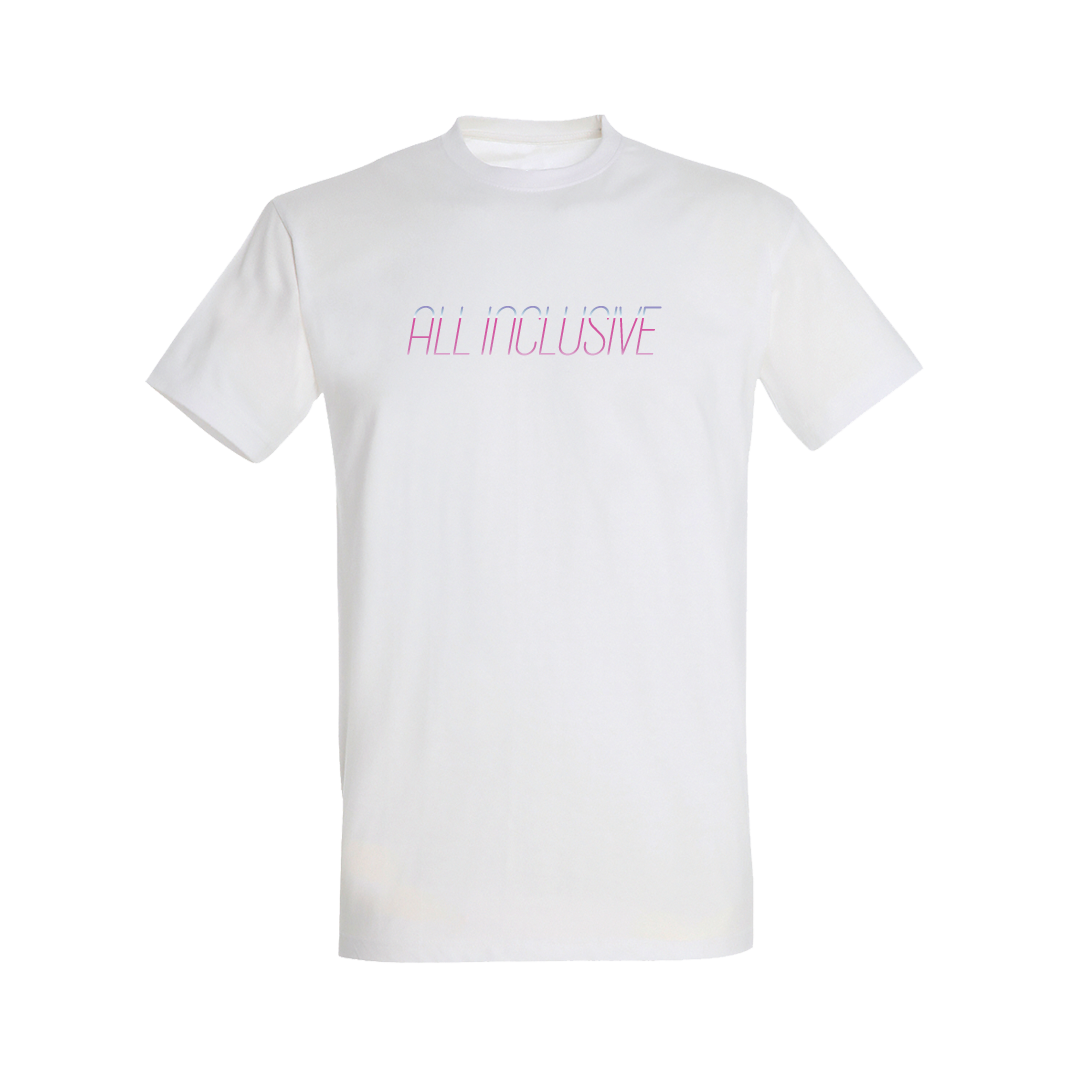 Tričko Palky a pARTe - All Inclusive, Muž,Biela,3XL