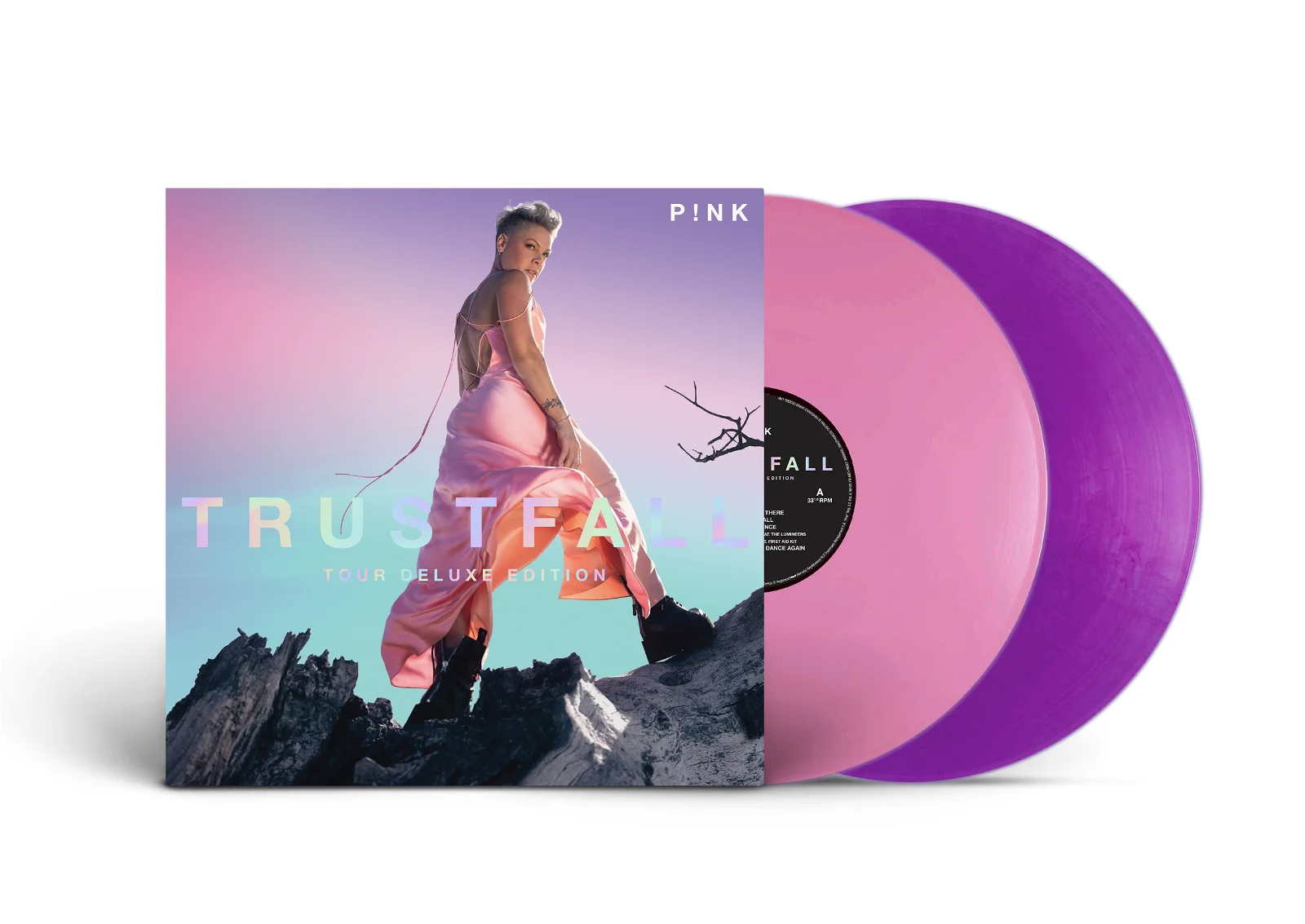 Vinyl Pink - Trustfall: Tour Deluxe Edition (Pink & Purple Vinyl)