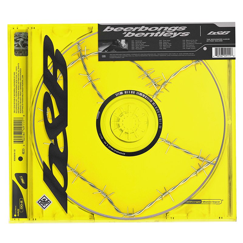 CD Post Malone - Beerbongs & Bentleys
