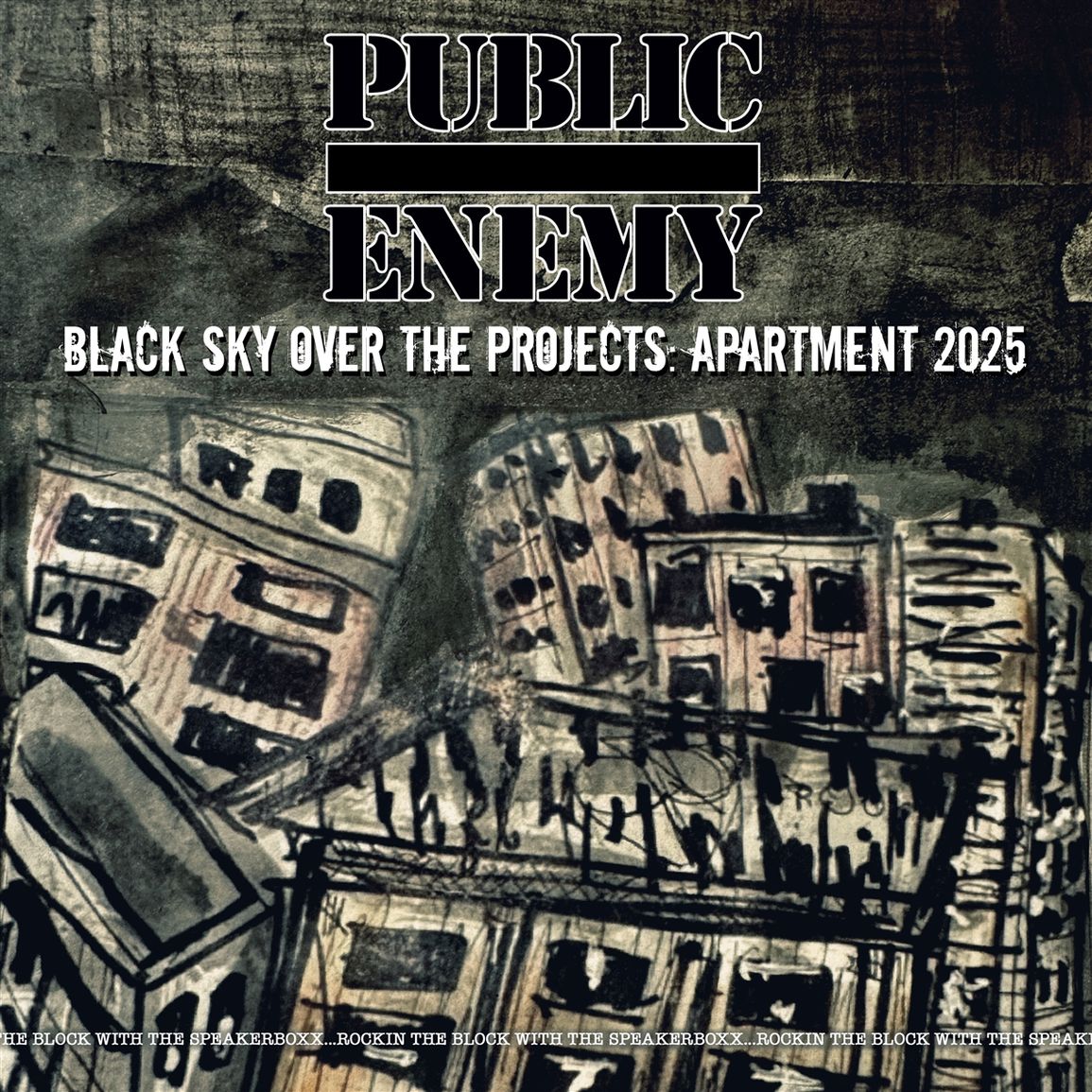 CD Public Enemy - Black Sky over the Projects: Apartment 2025