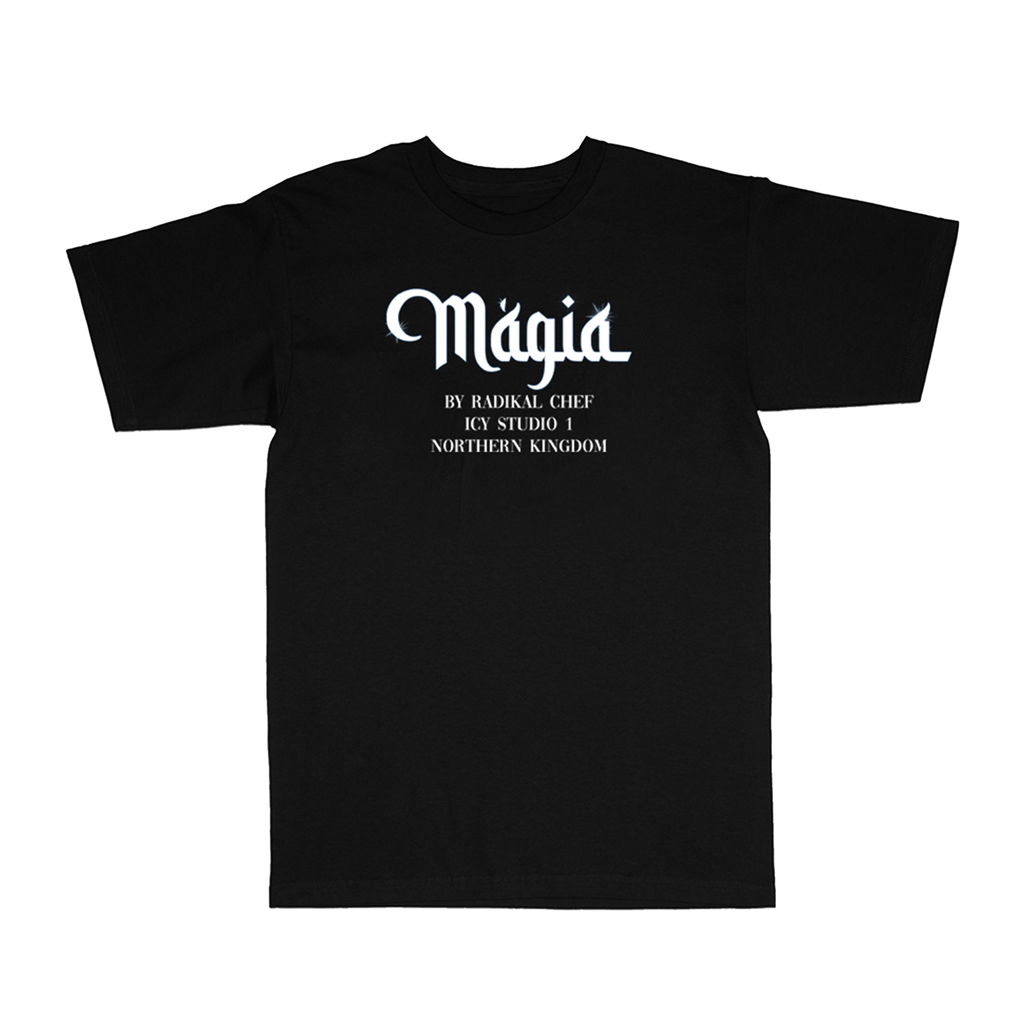 Tričko Radikal Chef - Mágia, Muž,Čierna,3XL