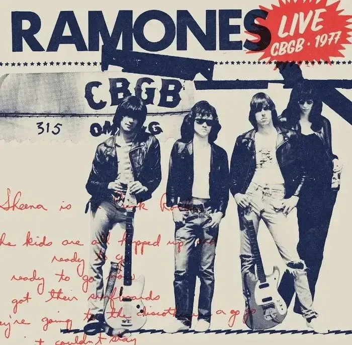 Vinyl Ramones - Live & CBGB's 1977 (Red Vinyl)